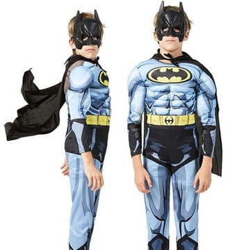 Strój Batman Człowiek Nietoperz Maska 122/128