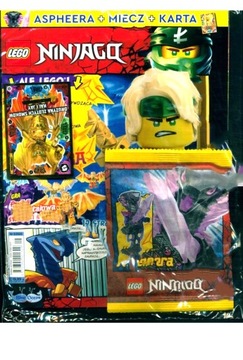 LEGO NINJAGO magazyn 5/23 + Aspheera + miecz