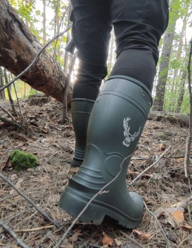 KALOSZE MĘSKIE MYŚLIWSKIE OCIEPLANE HUBERTUS 42