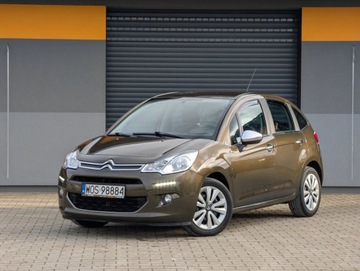 Citroen C3 II Hatchback facelifting 1.2 VTi 82KM 2014 Citroen C3 Exclusive Klima Welur Serwis Gwarancja 1.2 Benzyna 82KM, zdjęcie 3