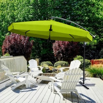 Садовый зонт GreenBlue, светло-зеленый, 350x250см, GB377 BG