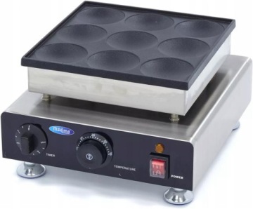 Palačinkovač 9 palačinek o průměru 8 cm 900 W Maxima 09374125