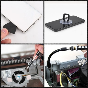 T9 многофункциональная отвертка Phillips для мобильного телефона, набор инструментов, черный