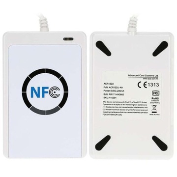 Acr122U NFC Reader Устройство чтения смарт-карт Бесконтактная запись с использованием