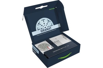 Krążki ścierne Zestaw papierów GRANAT D150 + Bidon 1l Gratis 578131 Festool