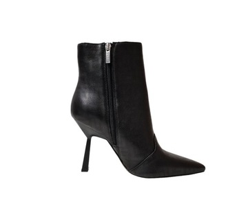 Buty czarne skórzane botki damskie Guess 38