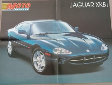 JAGUAR XK8 PLAKAT 54x40,8
