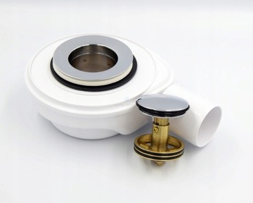 СИФОН ДЛЯ ДУШЕВОГО ПОДДОНА FI 50 CLICK CLACK ЛАТУНЬ LOW PL