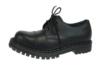 ПОЛУБОТИНКИ GREGOR 1206 ЧЕРНЫЕ СТАЛЬ-НОС 41