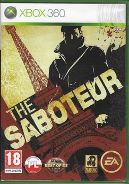 The Saboteur PL (X360) - UNIKAT W POLSKIEJ WERSJI!