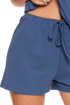 PIŻAMA PRĄŻKOWANA DAMSKA WISKOZOWA NA RAMIĄCZKACH KRÓTKIE SPODENKI MORAJ XL