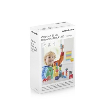 InnovaGoods Балансирующие камни Деревянный пазл