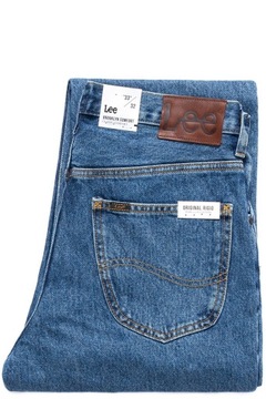 Męskie spodnie jeansowe proste Lee BROOKLYN W33 L32
