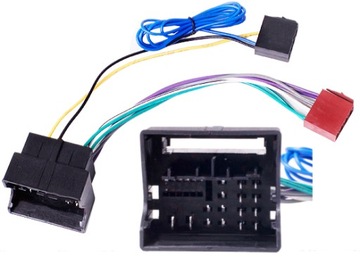 ZŁĄCZE ADAPTER VW AG 2009>-ISO AUDI SKODA VW