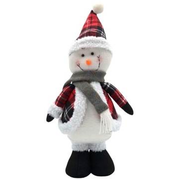 OZDOBA ŚWIĄTECZNA FIGURKA BAŁWANEK DEKORACYJNY 50CM