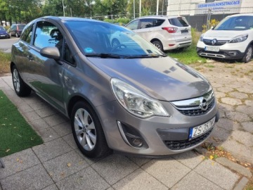 Opel Corsa D Hatchback 5d Facelifting 1.2 Twinport ECOTEC 70KM 2012 Opel Corsa 1.2i wersja 150 Jahre Bezwypadkowa 1.2 Benzyna 70KM