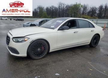 Mercedes Klasa S W223/V223 2022 Mercedes-Benz Klasa S 580 4Matic 2022 4.0l 4.0 Benzyna 496KM