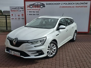 Renault Megane IV Grandtour Facelifting 1.3 TCe 140KM 2021 Renault Megane 1.3 TCe 140KM Zen Biała Perła Salon Polska Zamiana FV 23%, zdjęcie 30