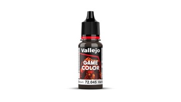 Vallejo Game Color 72.045 -18 ml. Charred Brown