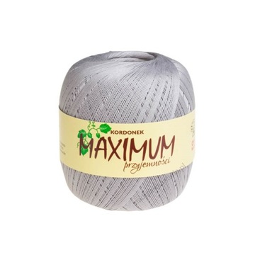 Kordonek MAXIMUM Opus - kolor 1814 Jasny szary