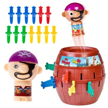 ИГРА «ПИРАТСКАЯ БОЧКА» НАВЫКИ «БЕЗУМНЫЙ ПИРАТ» ДЛЯ БОЛЬШИХ И МАЛЕНЬКИХ ДЕТЕЙ