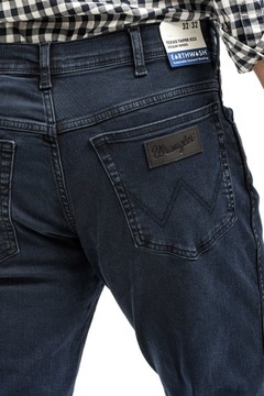 Męskie spodnie jeansowe proste Wrangler TEXAS TAPER W34 L30
