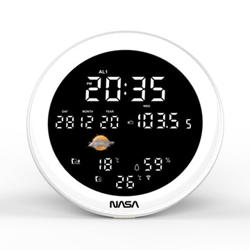 Метеостанция НАСА WSP1700 + динамик Bluetooth + FM-радио + будильник