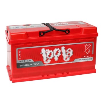 Akumulator Topla Energy 12V100 AH 900 A P+