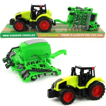 TRAKTOR Z AGREGATEM UPRAWOWO-SIEWNYM