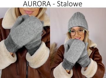 ПЕРЧАТКИ ЖЕНСКИЕ, ПУШИСТЫЕ, ПЛОТНЫЕ, ТЕПЛЫЕ, УТЕПЛЕННЫЕ с мишкой, мех, ЦВЕТА