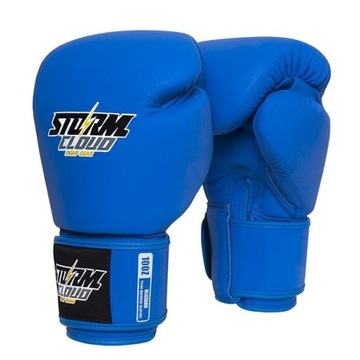 StormCloud Rękawice do Muay Thai Blizzard Classic Niebieskie 14oz