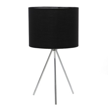 NOWOCZESNA LAMPKA NOCNA SREBRNA LAMPA GLAMOUR