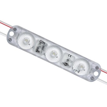MODUŁ LED CITI LENS 2835x3 8000K IP65 12V DC 1,08W