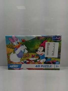 PUZZLE TREFL MYSZKA MIKI I PRZYJACIELE 40 EL.