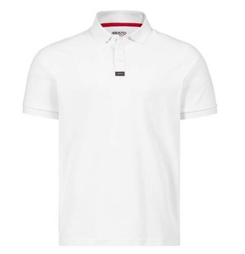 KOSZULKA POLO MUSTO ESSENTIAL PIQUE SHIRT BIAŁA