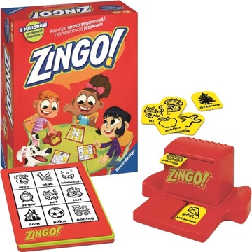 RAVENSBURGER GRA LOGICZNA ZINGO!