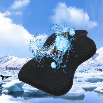 ОХЛАЖДАЮЩАЯ ПОДСТАВКА ДЛЯ МОТОЦИКЛА ДЫШАЩАЯ ГЕЛЕВАЯ ПОДУШКА СИДЕНЬЯ