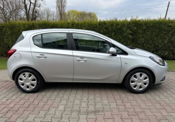 Opel Corsa E Hatchback 3d 1.2 Twinport 70KM 2015 Opel Corsa 1,2 70KM Pdc Podgrzewane fotele CLIMA Bezwypadkowy Serwis 1.2, zdjęcie 5