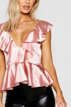 BOOHOO TOP FALBANKI PR5 XXH__M