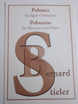 Polonez na fagot i fortepian Bernard Stieler NOWA