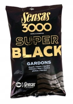 ZANĘTA SENSAS 3000 SUPER BLACK GARDONS 1KG