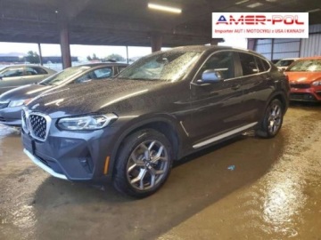 BMW X4 G02 2024 BMW X4 2024, 2.0L, 4x4, od ubezpieczalni 2.0 Benzyna 248KM