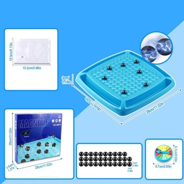 МАГНИТНЫЕ ШАХМАТЫ НАСТОЛЬНАЯ СТРАТЕГИЧЕСКАЯ ИГРА ДЛЯ ДЕТЕЙ И ВЗРОСЛЫХ