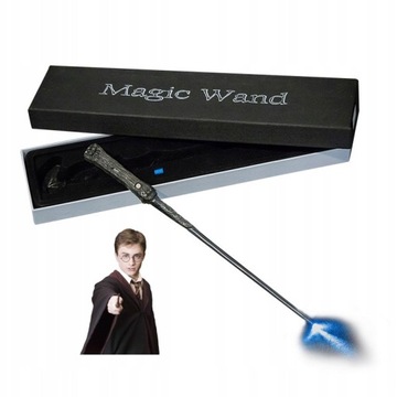 Różdżka HARRY Halloween ŚWIECĄCA LED MAGICZNA