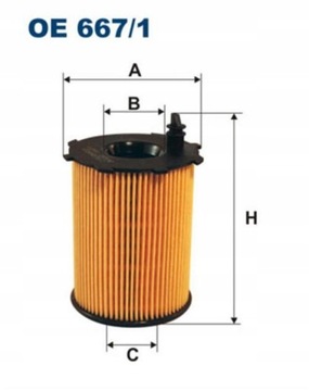 FILTR OLEJE FILTRON FIAT SCUDO FORD B-MAX C-MAX