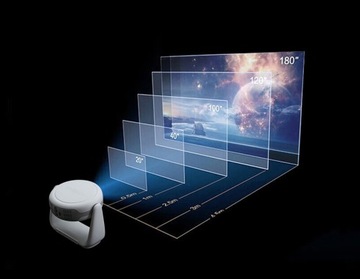 Встроенный аккумулятор 4K WiFi HD Android Умный портативный мини-дизайн