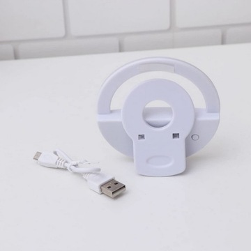 СЕЛФИ-ЛАМПА ДЛЯ ТЕЛЕФОНА, ПЛАНШЕТА, СВЕТОДИОДНОЕ КОЛЬЦО ДЛЯ ФОТОГРАФИЙ