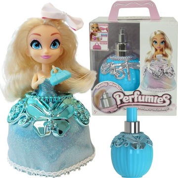 Perfumies Laleczka lalka we flakonie perfum Cherrie Blossom zmiana koloru