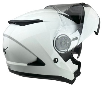 KASK MOTOCYKLOWY SZCZĘKOWY NX TOURISM Z BLENDĄ r.L PODWÓJNA HOMOLOGACJA P/J