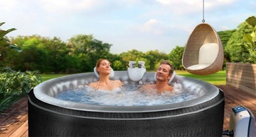 БОЛЬШОЙ надувной бассейн SPA GARDEN PREMIUM BOA195CM